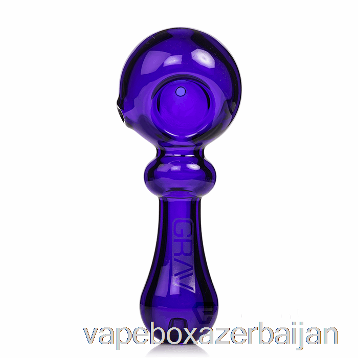 Vape Smoke GRAV Bauble Spoon Cobalt Blue